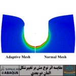 Using Adaptive Meshing in ABAQUS CAE