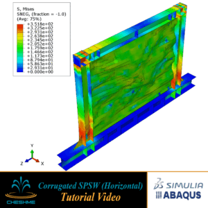 Experimental study on cyclic behavior of trapezoidally horizontal corrugated steel shear walls