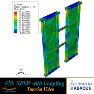 Large-Scale Cyclic Testing of Steel-Plate Shear Walls with Coupling