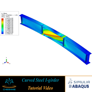 Shear strength of horizontally curved steel I-girders-finite element analysis studies